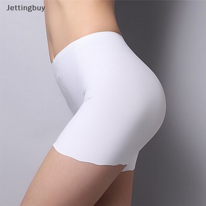 【Jettingbuy】flash Sale mùa hè Lady liền mạch quần mặc trong váy quần legging kích thước tự do