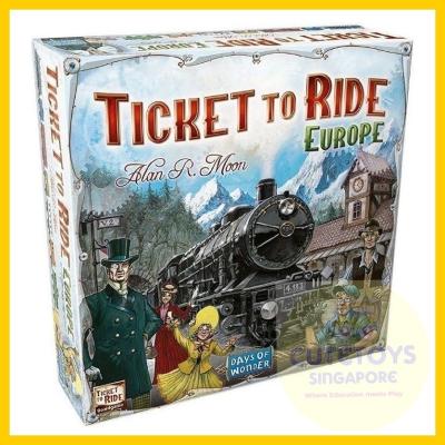 [SG LOCAL STOCK] Ticket To Ride - Europe Board Game Card Game