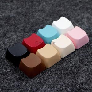 [COD] Cozyroom 5Pcs No Engraved Keycap PBT Keycaps With Unique Cats Head MAO Flat Thickened Keycap