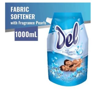 Del Fabric Softener with Fragrance Pearls Blue 1000ML