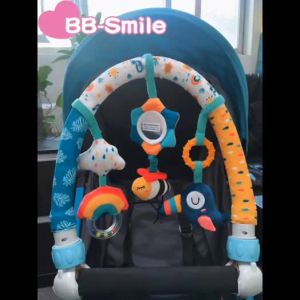 FCBaby Stroller Arch Toys Car Seat ToysCrib clip Toy/Mobile for BassinetAdjustable Baby Hanging Toys Fit for Crib BedStrollerCar Seat Feeding Chair.Boys Girls Ages 3+ Months