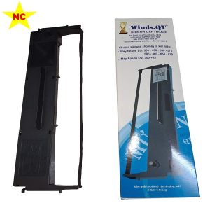 Ruy băng Epson LQ 300 300+ii 300+ 400 500 550 570 580 800 850 870 in đậm rõ nét. Là ribbon băng mực rubang hộp mực cho máy in kim