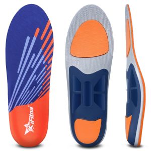 Heavy Duty Strong Arch Support Insole Plantar Fasciitis Pain Relief Orthotics Men Women Flat Feet Shock Absorb Work Boot Inserts