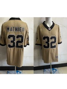 In stock 2026 new NFL embroidered football jersey Saints team second generation 5 # 17 # Europe and America
