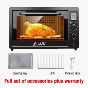 48L Electric Oven Multifunctional Household Kitchen Oven Large Capacity for Baking Toaster