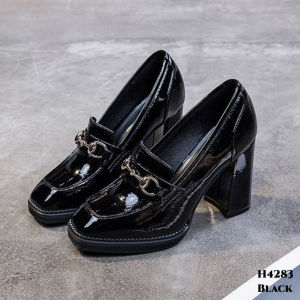 Sepatu Heels Platform Mules Fashion Korea H4283