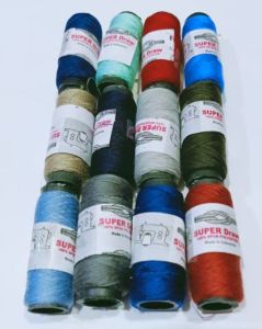 Benang jahit tebal lusinan isi 12 pcs benang murah