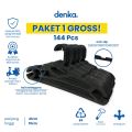 Isi 144 Pcs Hanger Gepeng Gantungan Baju Celana Plastik Tebal & Lentur Dewasa Jemuran Laundry Serbaguna. 