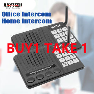 <1-3 Days Delivery>Daytech Home Office Intercom 27 Channels Long Range for Home Office Hospital Hotel 2 Pack CI02