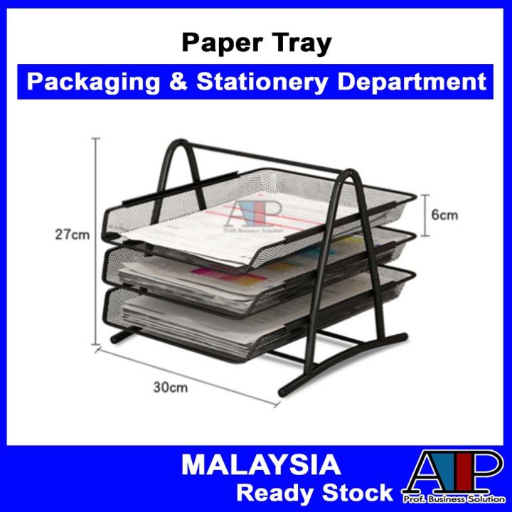 File Document Letter Paper Tray Sorter Collection File Desk Organizer ...