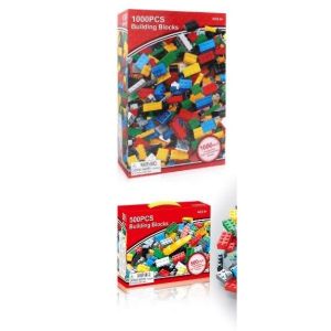 kids toys 1000pcs Blo New environmentally friendly material Toys bricks Building Block 500pcs Blocks