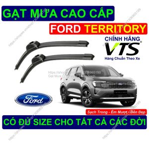 Gạt Mưa Bền Đẹp Kính Lái Ford Territory Cặp Gạt Mưa Kính Lái Ford Territory.. Có Đủ Size Cho Các Đời Xe Ford Territory