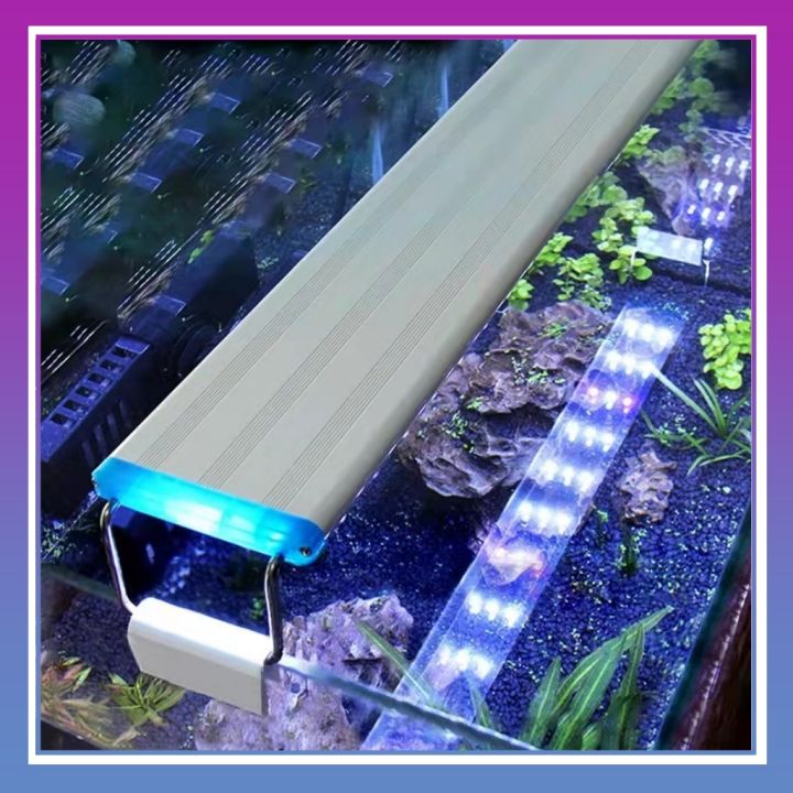 Happy Pet BEST Super Slim LED Aquarium Light Aquatic Plant Extensible