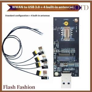 [Falsh F] 1 Bộ dw5821e M2-NGFF dw5811e dw5816e em7455 L860-GL USB3.0 Thẻ mở rộng cho 3G 4G 5G LTE mô-đun M2 USB Adapter