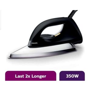 PHILIPS HD-1173 Setrika / Gosokan Classic Kering 350 W (Anti Baret)