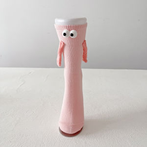 MUSHIQI丨ถุงเท้าน่ารักด้วยมือแม่เหล็กสำหรับคู่รักสนุกและสะดวกสบายการออกแบบ