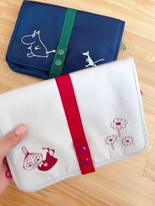 【SG 🚚】Japanese Cartoon Cosmetic Bag Foldable Portable Travel Wash Bag Hanging Makeup Storage Organizer Bag