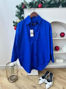 NANDO NEW ZR ! (10 WARNA - XL-3XL ) KATUN POPLIN IMPORT KEMEJA WANITA OVERSIZED