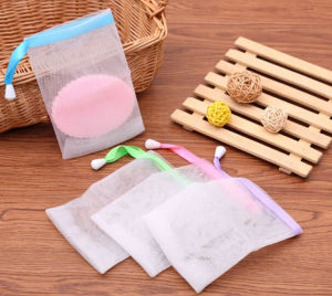 12*9cm Túi Lưới Đựng Xà Phòng Tạo Bọt Tiện Lợi Túi lưới tạo bọt để rửa mặt và rửa tay trong phòng tắm