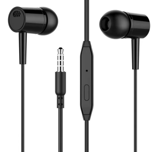 Wire In Ear Headsets With Mic For Clear Calls Music Streaming Cellphone PC Headsets with Microphone 3.5mm