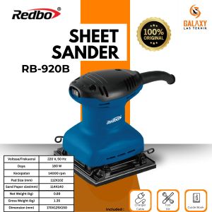 Mesin amplas sander REDBO RB-920B 180W 14000RPM 100% original