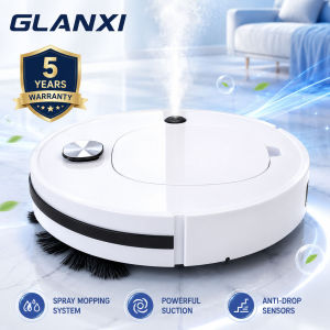 2026 5 IN 1 Upgraded Robotic Vacuum Cleaner Sweep&Wet Mopping 2000pa Strong Suction Power RoboVac 750ml Multiple Cleaning Mode Sofa Clean Pets Hair for Home Auto Charge Robot Vaccum Cleaner For Office House