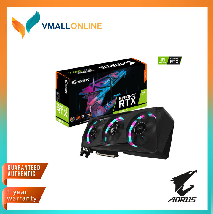 AORUS GEFORCE RTX 3060 TI ELITE 8GB GDDR5 VGA CARD LHR Lazada PH
