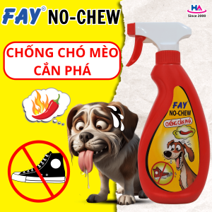Chống Cắn Phá FAY NO-CHEW – Ngăn Chó Mèo Cắn Cào Phá Đồ Dùng Nội Thất - 300ml