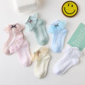 Kaus Kaki Renda Anak Perempuan Bayi Putri Kaus Kaki Kapas Murni Import. 