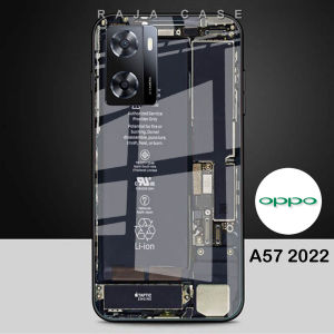 Softcase Glass Kaca OPPO A57 2022 Casing Hp - J11
