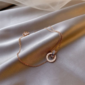 [SG] 💎Zircon Diamond Bracelet Elegant Emerald Luxury Graceful Gift Girlfriend Birthday Korean Style