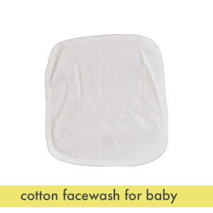 cotton washcloth/washface for babies wholesale