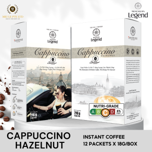 BUNDLE of 2 - Trung Nguyen Legend Cappuccino Instant Coffee ( Coconut Hazelnut Mocha) 12 sticks x 18g/box (216g)