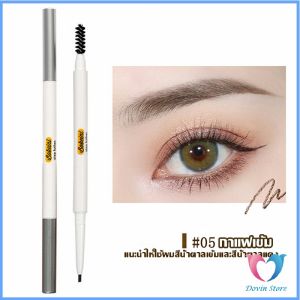 L-Dovin Store Bobeini ดินสอเขียนคิ้วติดทนนาน แบบสองหัว กันน้ํา ติดทนนาน Eyebrow