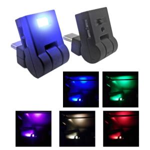 Tự động On/Off USB C đèn xe ô tô 8 màu chức năng bộ nhớ cho xe máy tính Bộ chuyển đổi nguồn