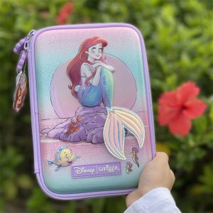 [READY STOCK] [ORIGINAL] Smiggle budz Hardtop Pencil Casepink winged unicorn Stationery storage box ice cream school Big box