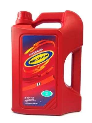 OLI PERTAMINA Mesran B40 Sae 40 Diesel Oil 4 Liter Galon [DIJAMIN ORIGINAL]