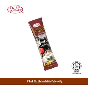 Deary Old Station Instant Premix 3 In 1 White Coffee (40g x 1 Stick)