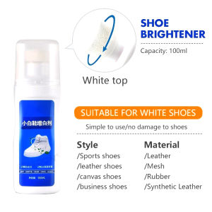 100g White Shoe Cleaner Magic Shoes Powder Yellow Edge Whitening Sneakers Brush Powder Dirt Stain Removal Magic Shoes
