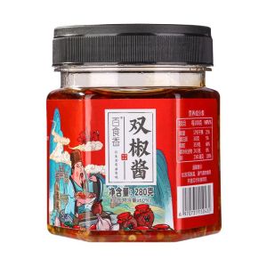 辣椒酱 下饭菜Chilli Sauce Hot Spicy Garlic Pepper Sauce Special Spicy Chopped Pepper Noodle Sauce mala Snack Seasoning