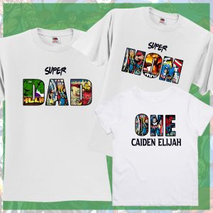 Avengers Theme Family Birthday Shirts Price Per Piece