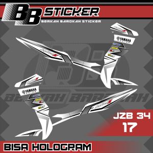 STICKER PREMIUM BISA HOLOGRAM Striping Jupiter Z Burhan Sticker Striping Jzb 34