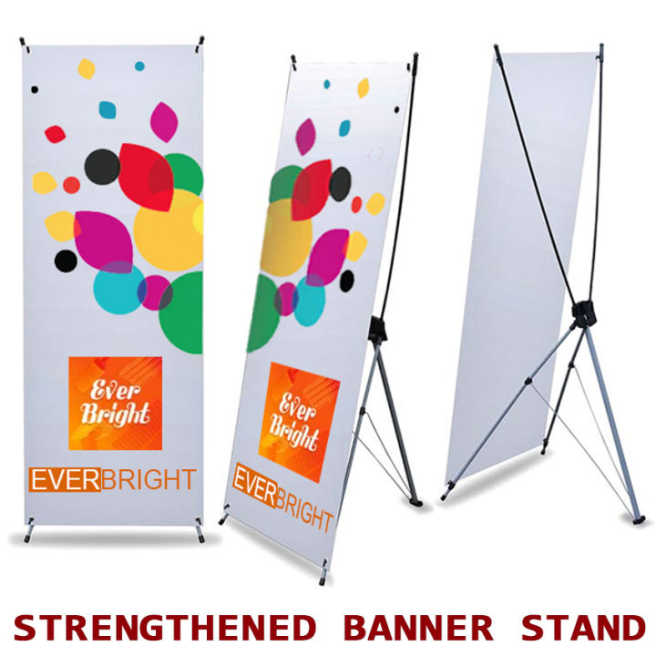 Durable X Banner Stand Heavy Duty 2 x 5 Tarpaulin Tarp Stand | Lazada PH