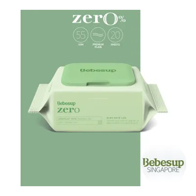 BEBESUP Zero Baby Wipes 20S