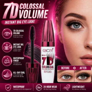 Waterproof Long Lasting Mascara Volume Lengthening Instant Eye Enlarging Big Eyes Effect Smudge Proof Waterproof Eyelash Makeup