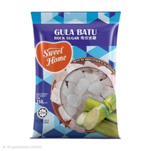 Sweet Home Yellow Rock Sugar/Rock Sugar/Candied Winter Melon Sugar/Honeycomb Sugar 黄冰糖/传统冰糖/冬瓜糖/石峰糖 250g