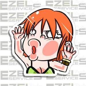 ONE PIECE STICKER | STUCK FACE WINDOW
