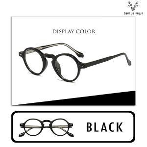 Gentle Fawn Kacamata Antiradiasi Blueray Model Bulat Retro Vintage Fashion Pria dan Wanita TR90 Ringan Model Kekinian 8612