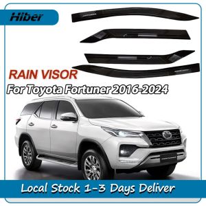 4Pcs Rain Visor For Toyota Fortuner 2016- 2024 Window Door Rain Visor Sunvisor Car Accessories