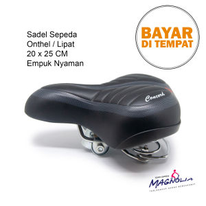 Sadel Jok Sepeda Lipat Seli Lebar Empuk Ukuran Dewasa Per Pegas Merk Pacific